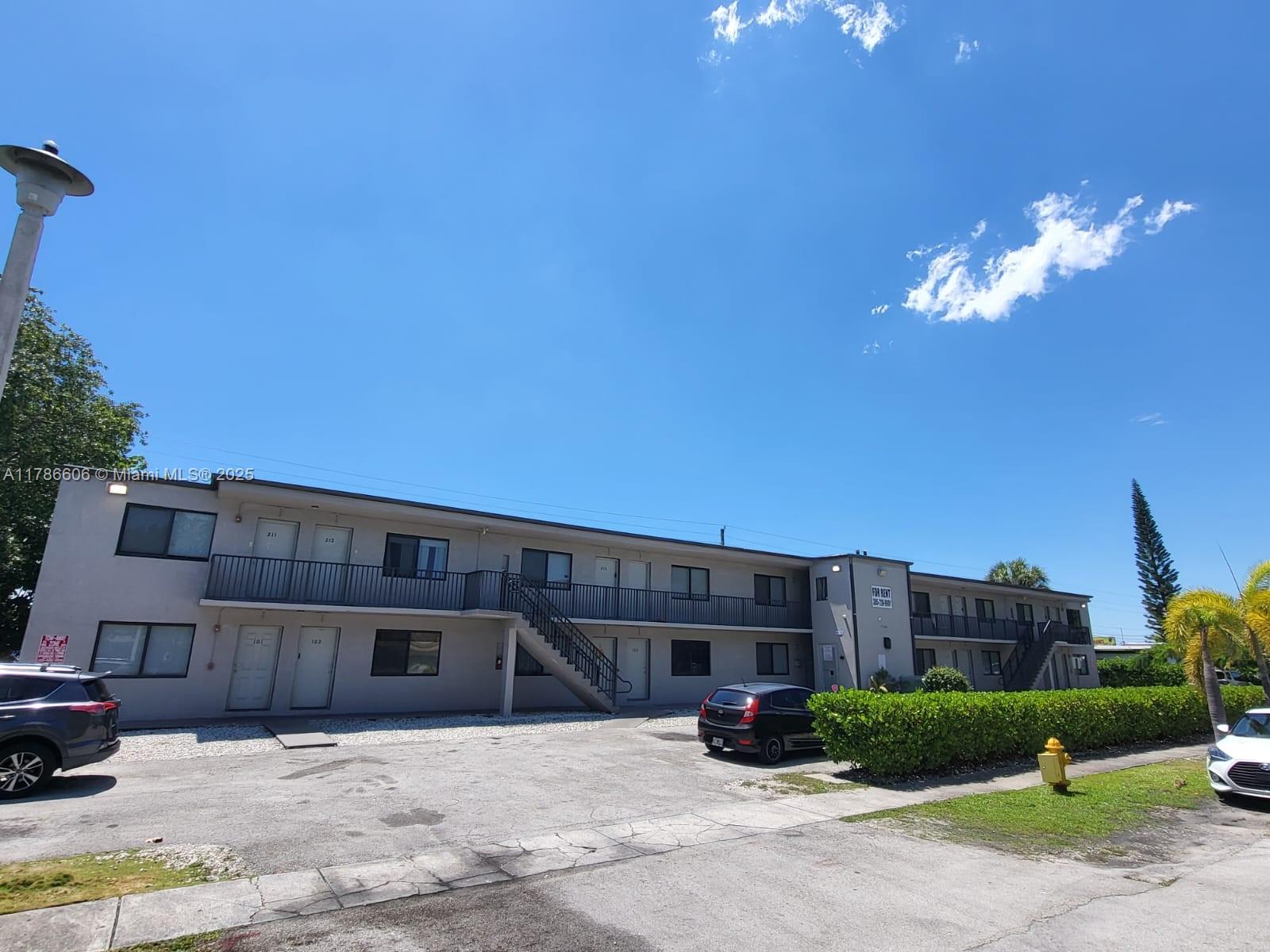 Turnkey investment opportunity in North Miami! 20-unit multifamily property features renovated units and strong, consistent rental income. Located in a high-demand area near major highways, public transportation, and retail, this property is ideal for investors seeking immediate cash flow with long-term upside. A rare chance to own a stabilized asset with modern interiors in a growing market.