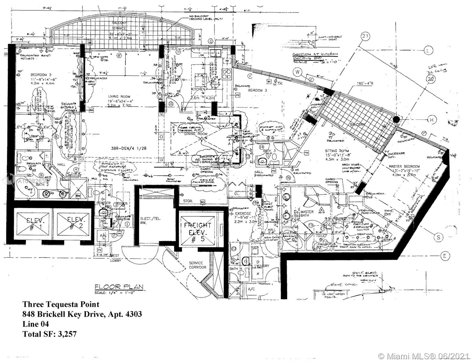 THREE TEQUESTA POINT COND - Residential
