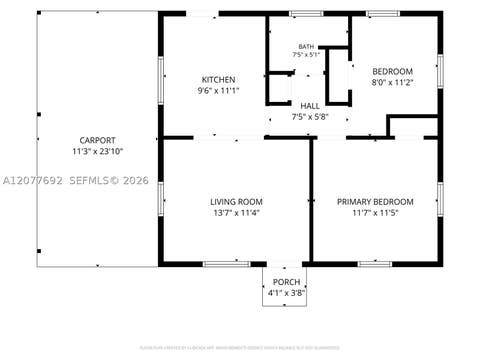 Tiny photo for 1201 Orange Ave, North Fort Myers, FL 33903 (MLS # A12077692)