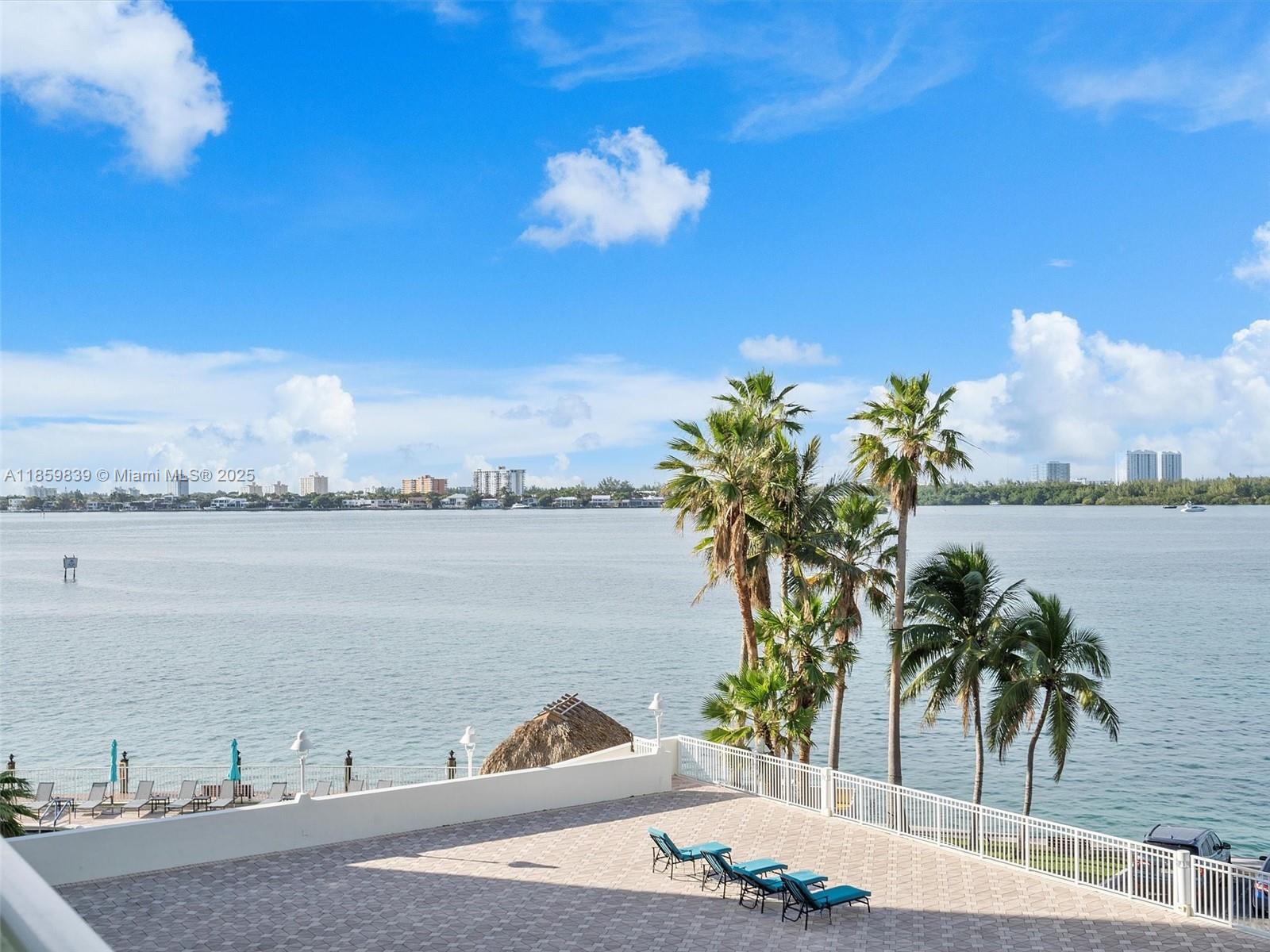 WATCH THE SUNSETS EVERY EVENING from a waterfront unit available at Island Pointe Condominium. Unit has 1 bedroom with 1.5 bathrooms facing north-northwest towards Biscayne Bay. Large galley kitchen with granite counter tops and lots of cabinet space. Large walk-in closets with a spacious living and dining room. Access to balcony from the living room. Building has lots of amenities including a heated pool, large gym, media room, tiki huts and gas grills, 24 hour front desk and on site management. Gated property. Reserves, premium cable and high speed fiber wire internet included in the HOA. Cooling tower and chiller system for AC, electric bills are lower. Walk to A+ schools, places of worship, fine dining, Bal Harbour Shops, beaches and more. 1 Assigned parking space. TENANT OCCUPIED