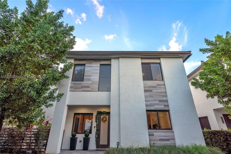 Beautiful and modern 4-bedroom, 3.5-bath townhome located in one of Doral’s most desirable communities. This home features a bright open-concept layout, spacious living and dining areas, and a contemporary kitchen with stainless steel appliances, quartz countertops, and ample cabinetry. Enjoy an oversized primary suite with walk-in closet and a luxurious bathroom. Private fenced patio perfect for outdoor dining and relaxation. Washer and dryer in-unit and assigned parking included. Community offers top-tier amenities including pool, gym, clubhouse, games and playgrounds for kids. Conveniently located near top-rated schools, parks, restaurants, and major highways. Move-in ready and easy to show!