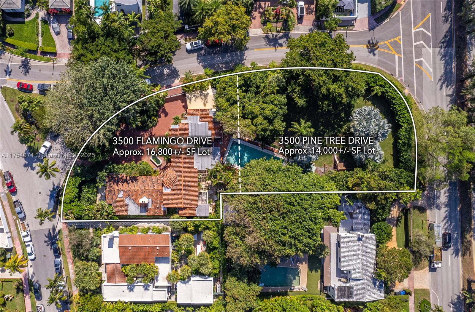 Build your custom home on this expansive, 14,450+/-SF corner lot on Miami Beach’s exclusive residential address, Pine Tree Drive and enjoy the conveniences of being close to all the best in South Beach. Property is located only a few blocks from the beach, the new Bayshore Park, Miami Beach Golf Course, and easy access to Miami and the Design District. Opportunity to buy the adjacent corner lot of 16,900+/-SF at 3500 Flamingo Drive, priced at $4.5M