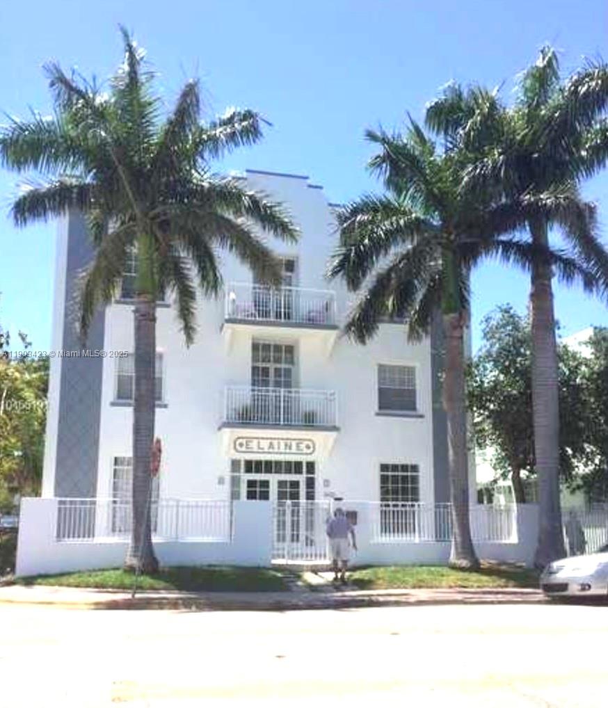 Front of Structure