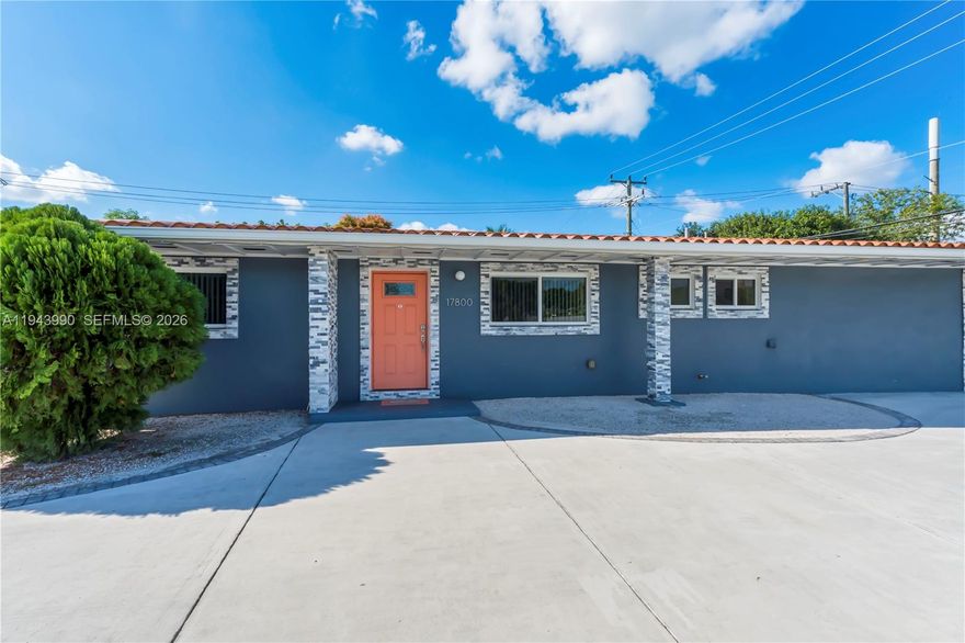 Spacious single-family home in an excellent location near shopping centers, parks, and schools. Features 4 bedrooms, 3 bathrooms, impact windows, beautiful flooring, and washer & dryer. Large backyard and ample parking with a great floor plan and generous living areas.