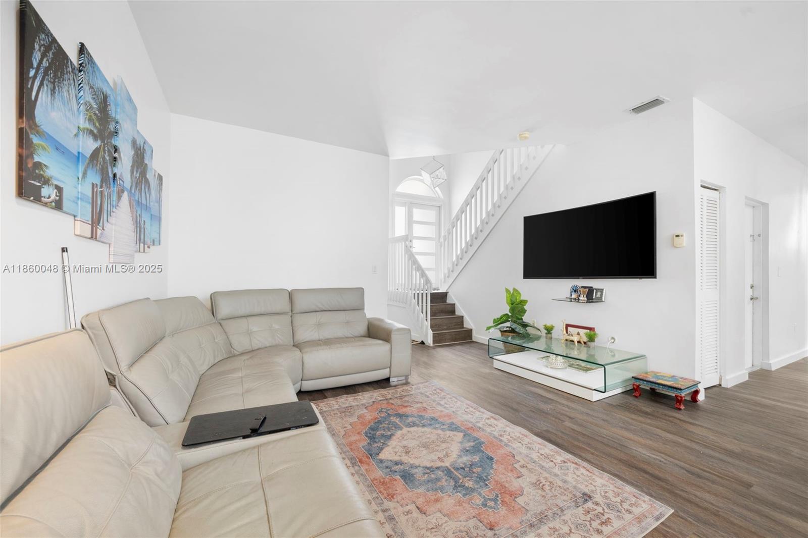 Welcome to L’Etoile at Emerald Pointe in Hollywood. This 2-story corner home offers 3 bedrooms, 3 full bathrooms, a 1-car garage, + additional driveway parking for 2 cars. Major improvements include a brand-new tile roof (2024) and full impact windows (2024), providing lasting value and peace of mind. The first floor features an open layout with new flooring, a spacious living and dining area, and a bedroom with a full bath. Upstairs, the oversized primary suite includes a beautifully remodeled bathroom, creating the perfect retreat. The low monthly HOA covers cable, internet, landscaping, and access to excellent amenities including a heated pool, fitness center, and playground. Ideally located near the Hard Rock Casino, TY Park, shopping, dining, and with easy access to I-95. CALL TODAY!