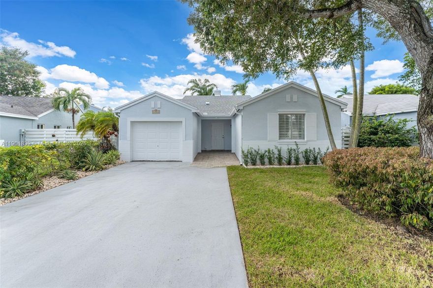 Lovely one-story, fully remodeled single-family home in the desirable Country Walk community.This residence features an open-concept floor plan with 3 bedrooms and 2 bathrooms, designed for comfortable family living.Enjoy seamless flow between the living, dining, and kitchen areas, with a beautifully remodeled kitchen featuring brand-new appliances. The spacious living/family room overlooks the lush backyard, creating the perfect space to relax and entertain.The primary suite offers a walk-in closet and direct access to the backyard greenery. The fenced yard provides ample space for outdoor enjoyment. Freshly painted with a roof just 2 years old, this home is move-in ready.The Country Walk community features a clubhouse, pool, jacuzzi, playground, basketball and tennis courts, and more.