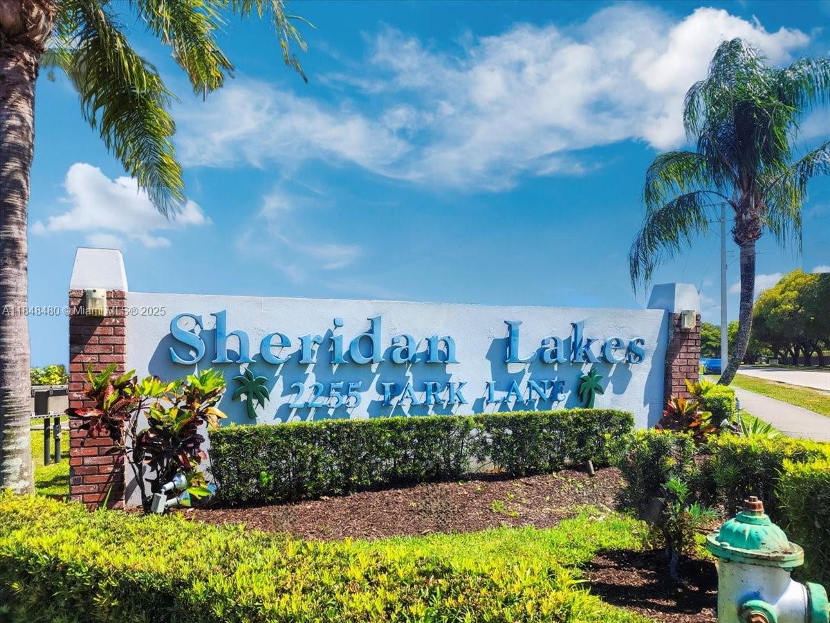 Beautiful 1BR/1.5BA condo in the desirable 55+ community of Sheridan Lakes (Unit 109, Building 8). This first-floor unit offers an upgraded kitchen, spacious layout, and plenty of natural light. The community has passed its 40-year inspection and is undergoing renovations. Enjoy great amenities including a clubhouse, pool, lakefront views, and walking paths. Conveniently located near shopping, dining, entertainment, and houses of worship. Peaceful, active, and welcoming neighborhood—perfect for enjoying South Florida living!