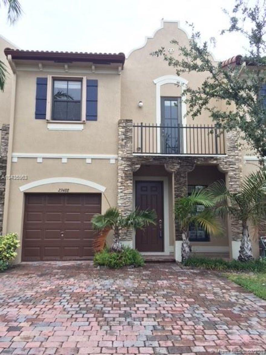 Spacious 3 beds/2.5 bath townhouse in Silver Palm. Tile floors down stairs and carpeting upstairs. Eat-in kitchen with new stainless steel appliances. One car garage, two parking spaces, and fenced backyard perfect for entertaining. Enjoy luxury amenities at the resort style clubhouse, olypic size pool, gym, and children's play area. ***HOMESTEPS/FREDDIE MAC PROPERTY*** See attachments for all offers. NOTE: This is eligible under "Freddie Mac First Look Initiative" through Dec.30th only available to owner-occupants, NSP grantees, and/or non profits engaged in community stabilization efforts. Open to investors on Dec 31st. Deposit of 10% of purchase price required w/proof of funds, if cash. HomeSteps financing is available through Regions Mortgage. Call for details.