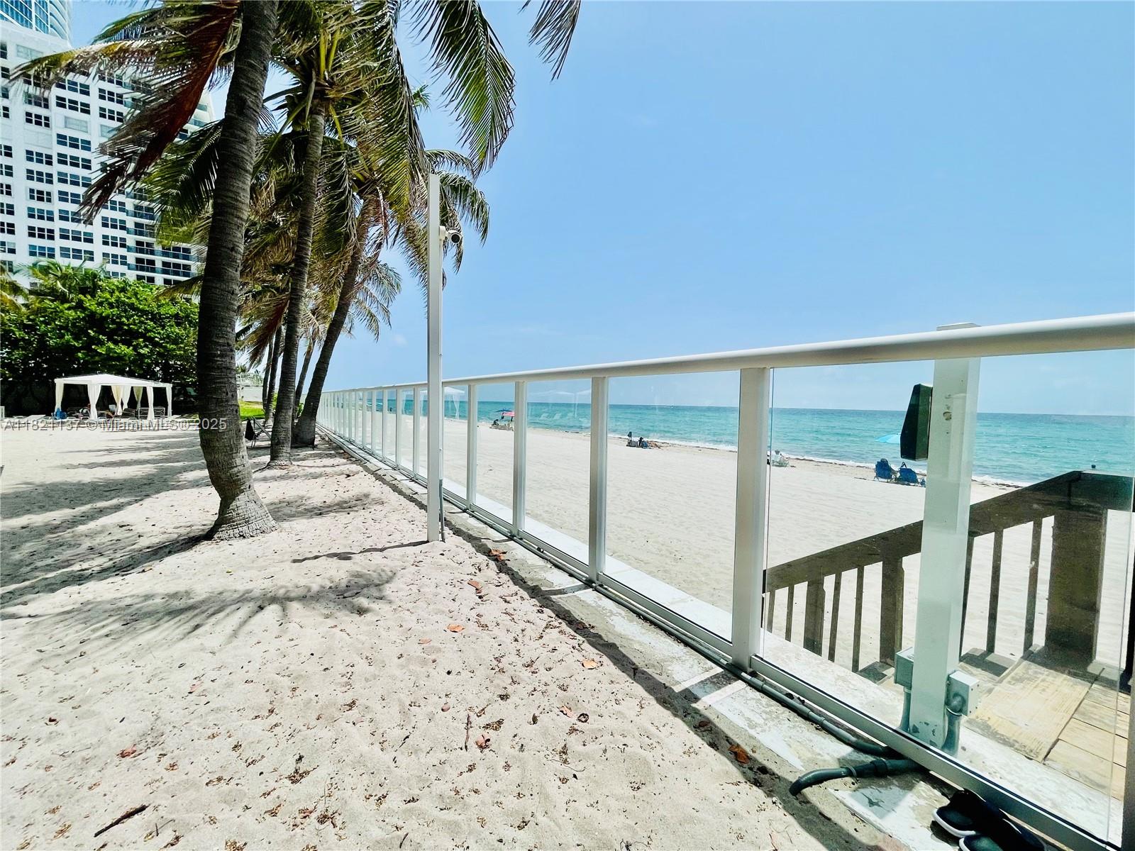 Spacious 1- Bedroom Condo Steps from the Ocean - Prime Hollywood Beach Location!
Don't miss this fantastic opportunity to own a bright and spacious condo in a highly desirable oceanfront building in Hollywood Beach, Florida. The unit features a large bedroom with an oversized walking closet, a fully equipped kitchen, sleek laminate floors, and an open balcony. Hurricane proof sliding glass doors & windows leading to porch. Unbeatable amenities: Direct beach access, Tiki-Bar, pool, outdoor jacuzzi, sauna, cabana baths, game room, fitness center, 24/7 front desk, valet parking. Building is perfect located - right across the street from Publix supermarket, just minutes from restaurants, shops, casinos and Ft Lauderdale International Airport. This unit has it all. Live where others vacation!