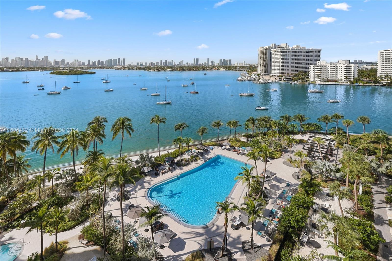 Rental Property at 1500 Bay Rd N-1109, Miami Beach, Miami-Dade County, Florida - Bedrooms: 1 
Bathrooms: 1  - $4,554 MO.