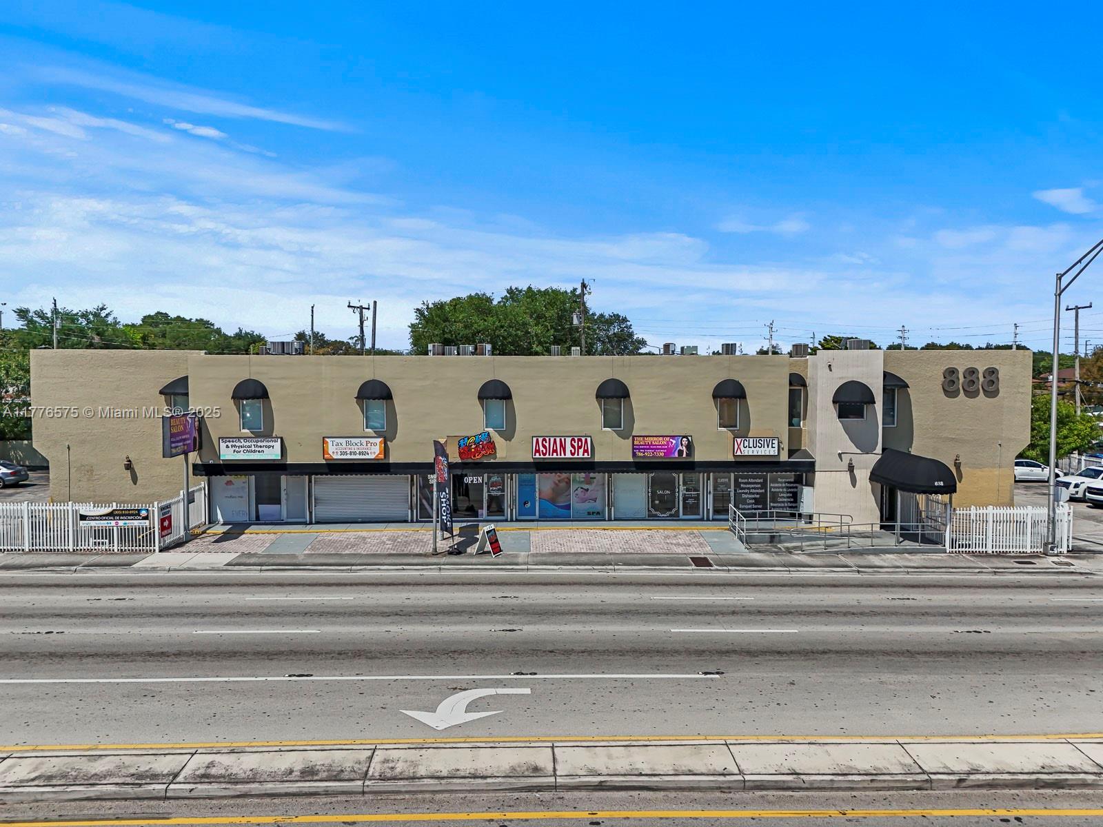 Smith Commercial Property Group is pleased to offer For Lease a unique Two-Story, Free standing, Storefront Retail Office building on the corner of NW 9th Street and 27th Ave just North of 836 Expressway, attracting approximately 58,000 vehicles per day.