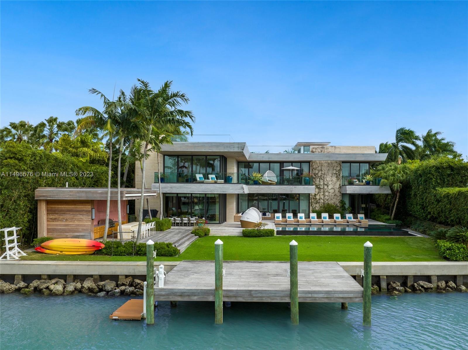 Property for Sale at 6440 N Bay Rd, Miami Beach, Miami-Dade County, Florida - Bedrooms: 7 
Bathrooms: 11.5  - $45,000,000