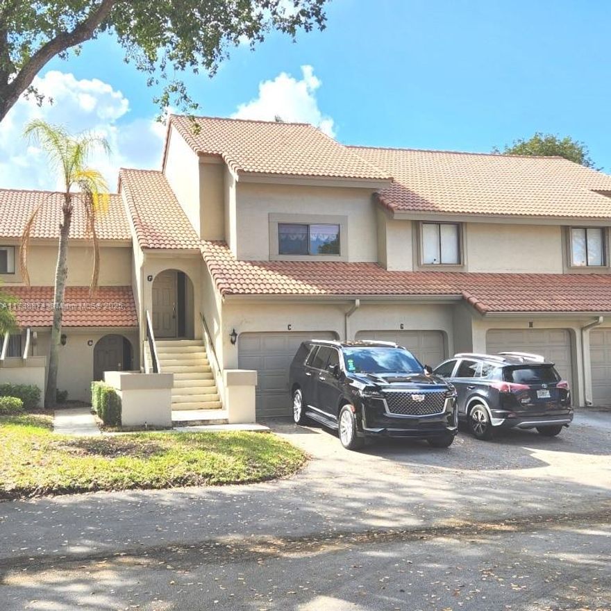 Price Adjustment! This price allows plenty of savings for you to add your touches and finishes to make this your home. You'll enjoy Boca living in the peaceful and scenic Coach Houses of Town Place.  this charming 2BR/2BA unit with an attached 1cg and over 1100 feet of space, and the vaulted ceiling makes it seem even more spacious. Large en suite primary bedroom steps directly out to the screened balcony. Great location and great schools.  Cash offers require 10% EMD or $1,000 minimum, whichever is greater, and all financed offers require 1%EMD or $1,000 minimum, whichever is greater. The seller does not accept blind offers or escalation clauses