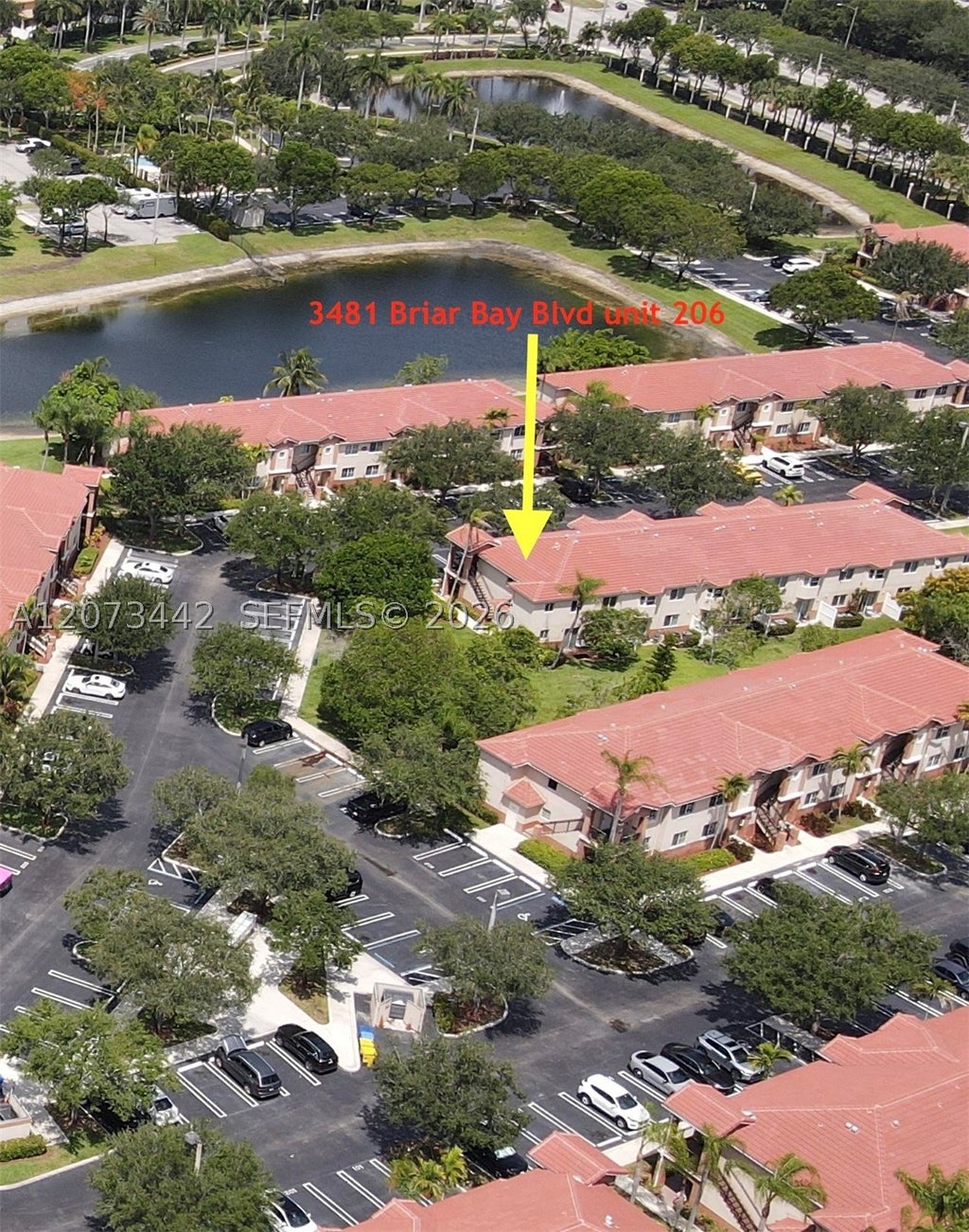 Photo of 3481 Briar Bay Blvd #206, West Palm Beach, FL 33411 (MLS # A12073442)