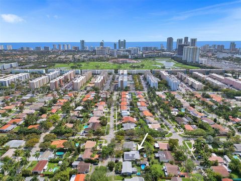 A home in Hallandale Beach