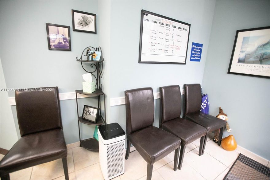 Amazing opportunity to own a fully equipped medical office in Aventura/North Miami Beach! This 1,000 SqFt turnkey space is zoned for medical use, including a brand-new digital X-ray unit. Located just minutes from Aventura Hospital and Mount Sinai, it’s the perfect satellite office for doctors with hospital privileges. The office features ample parking, a recently replaced roof, and low HOA fees. Situated blocks from US-1, it offers excellent visibility and access. Don’t miss out on this prime location and rare chance to own your medical practice space!