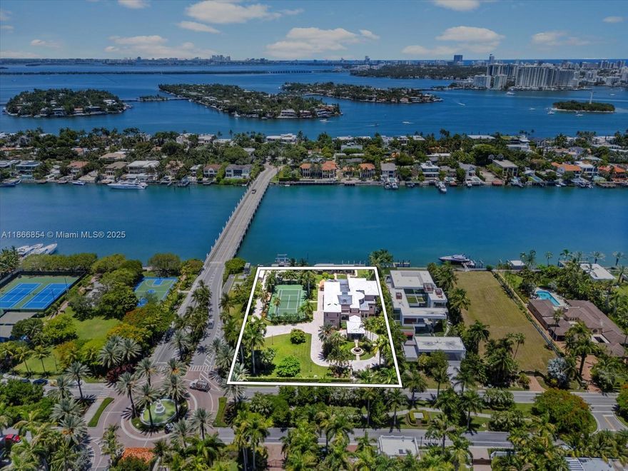 An extraordinary double-lot canvas on coveted Palm Island, this rare assemblage spans 60,000 SF with 200 feet of prime water frontage. The offering includes 145 Palm Ave and adjoining 149 Palm Ave. Reimagine, renovate, or build your dream estate in one of Miami’s most prestigious enclaves just minutes from South Beach, Downtown, and the city’s best dining, shopping, and culture. An unparalleled setting for a world-class waterfront compound with room for resort-style amenities, generous motor courts, and expansive outdoor living. This is more than a property—it’s the chance to create a legacy residence.