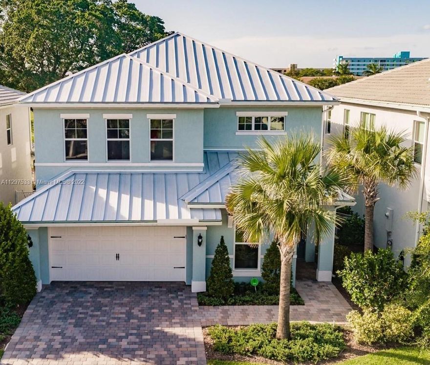 5 bedroom and 3 full bathroom smart home built in 2020 in the brand new gated community of Parkview at
Hillcrest. This Riverwalk model with "WI2A" exterior elevation features 2,679 SF of living area under air (3,253 SF
total), and sits on a prime lot with a serene view of the lake & clubhouse pool area. Many developer upgrades such as aluminum roof, extended garage, extended patio, double sliding glass doors in the living room, upstairs laundry room, & built out cabinets in the garage for extra storage space. Community offers first class amenities such as a large pool, fitness room, barbecue area, playground, entertainment room, tennis court, walking trails, etc. Work in renderings can be completed for additional price, or buyer can work directly with designer/contractor.
