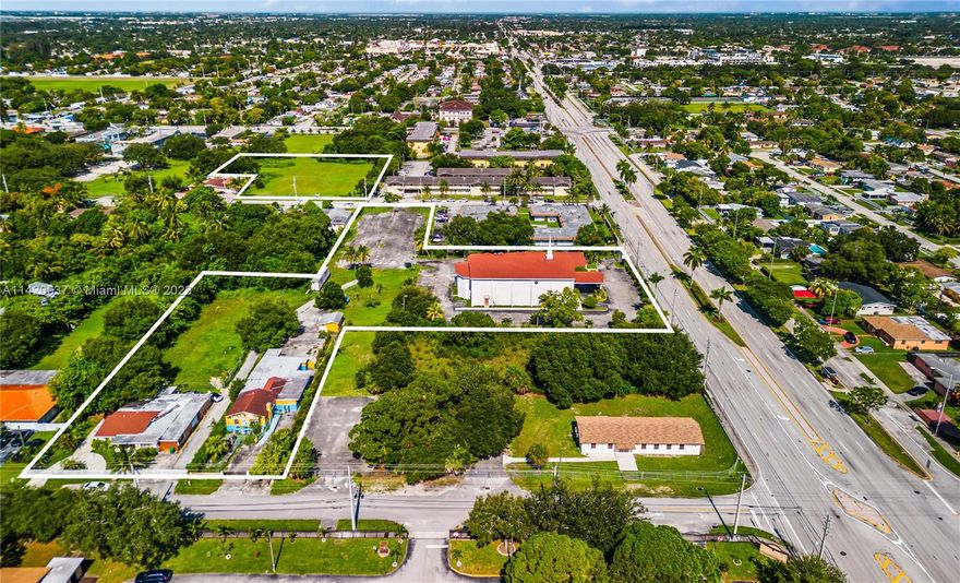 Opportunity to acquire a 4.78-acre land for development, situated in the heart of Miami Gardens & one block from Miami Gardens Drive. High traffic volume with over 35,000 drivers per day. Convenient access to the Florida Turnpike, located within a mile’s distance & less than 2 miles away from the renowned Hard Rock Stadium. Being the main entertainment attraction in the city, the stadium draws a significant number of visitors & provides a vibrant atmosphere for events & gatherings. With its central location and accessibility, this land presents an enticing opportunity for development projects in Miami Gardens. Its proximity to major roadways & a popular entertainment venue adds to its appeal & potential for various commercial, residential, or mixed-use ventures. SELLER FINANCING AVAILABLE