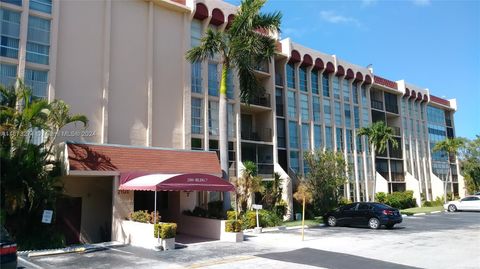 A home in Hallandale Beach