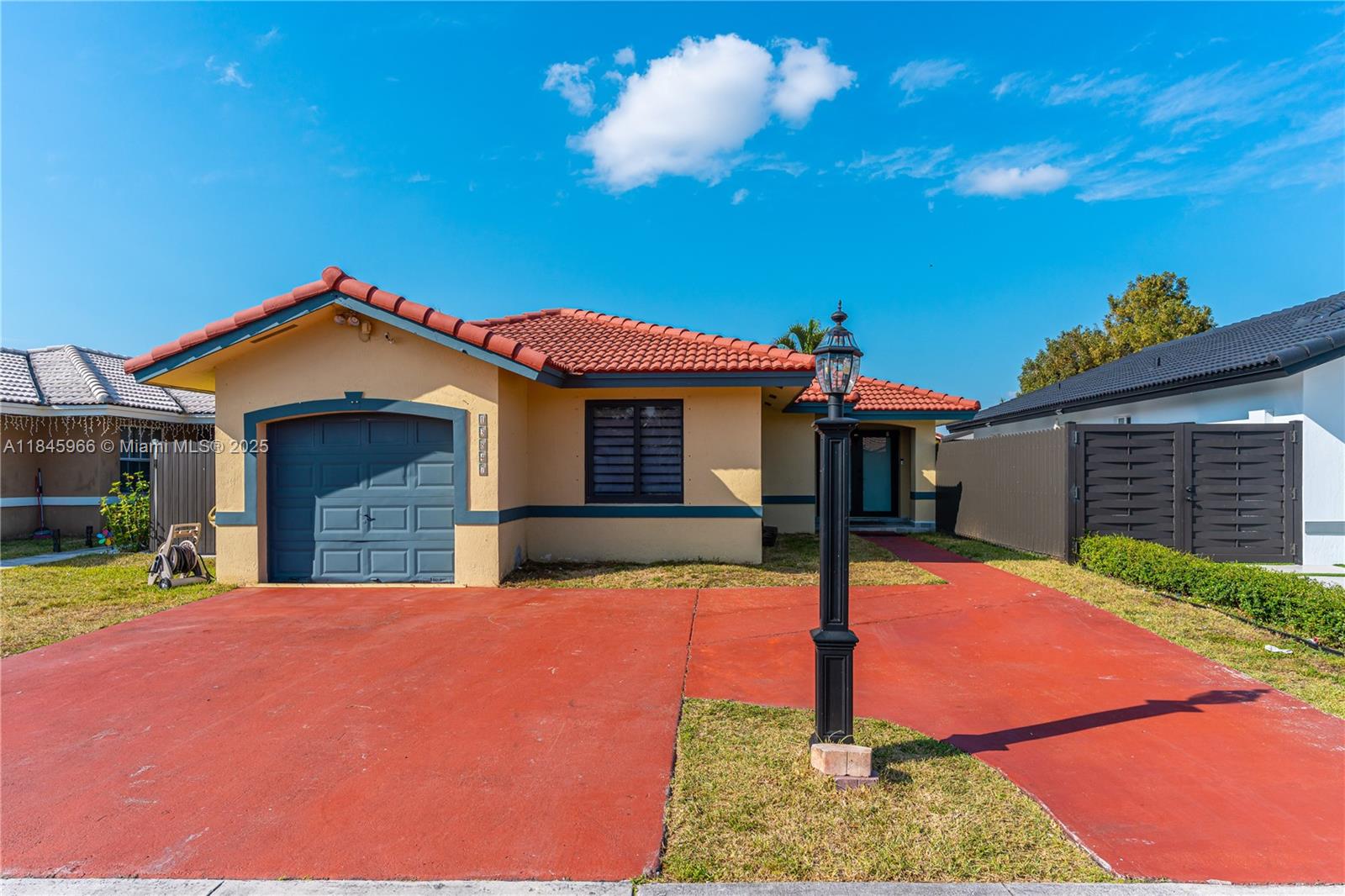 Only first month rent plus $5,000 of security deposit to move-in. Your search is over, this is the one! Beautiful single family home with NO HOA, main house features 3 bedrooms, 2.5 bathrooms plus a 1/1 separate in law quarter also included in the rent, take advantage of this opportunity and make extra income. Features impact windows and doors, tile floors through the house, 2 separate kitchens completely updated with stainless steel appliances, granite countertops and wood cabinets. Washer & dryer room, enjoy with family and guests your own bar perfect for entertaining, great storage size, parking for up to 6 cars. Available September 1st, 2025.