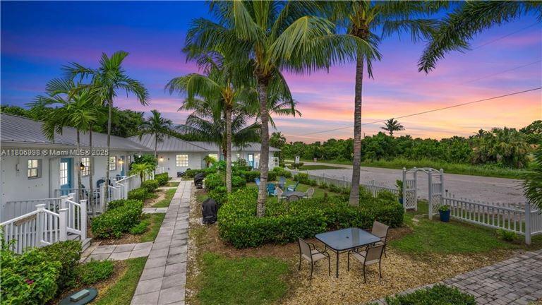 Located on South Hutchinson Island, this boutique hotel offers unmatched charm, consistent income, and significant upside as the area undergoes major infrastructure improvements. Just a three-minute walk from the beach, the location is a top draw for short-term guests and is minutes from Fort Pierce Inlet State Park, the marina, and the vibrant downtown area. Positioned along the waterfront, the hotel benefits from year-round tourism and convenient access to US-1, I-95, and the Florida Turnpike. 18 fully furnished, turn-key units, income-generating from day one, and holds an active Certificate of Use, allowing for immediate continued operation. Architectural plans for a pool are included, offering the opportunity to enhance the property with resort-style amenities.