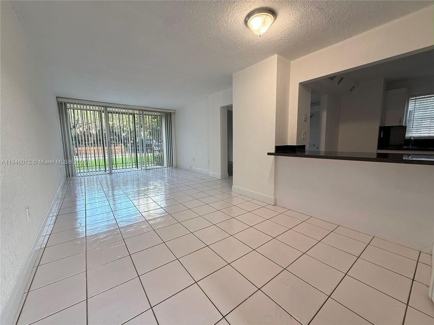 Beautiful Condo in the Fontainebleau Area. Modern Kitchen with SS Appliances, Tile flooring in main Living area & Wood laminate Flooring in Bedroom, Large Balcony, property is locate close to International and Dolphin Mall and main Expressway. Parking Space Assigned next to Front Door #85 and guess Parking. Laundry Room Left next to front Door with Storage Box Inside #37. Ideal property for investors. Currently rented through Section 8 for $1,850 per month until October 2026.