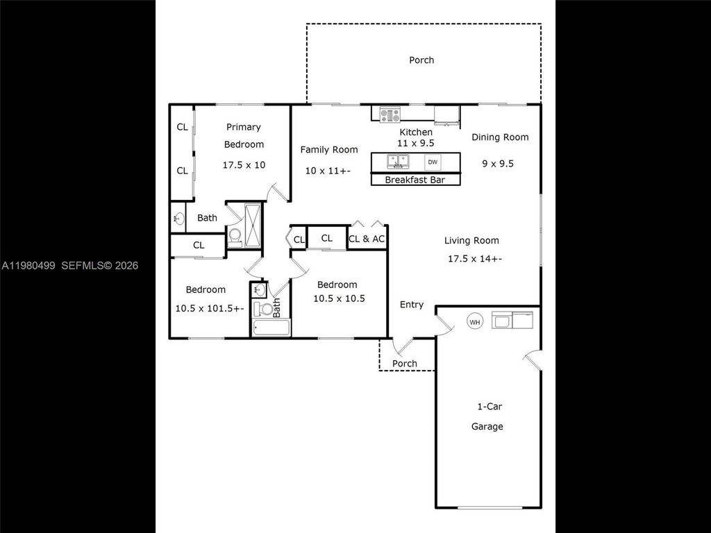 Photo of 7525 SW 7th Pl #N/A, North Lauderdale, FL 33068 (MLS # A11980499)