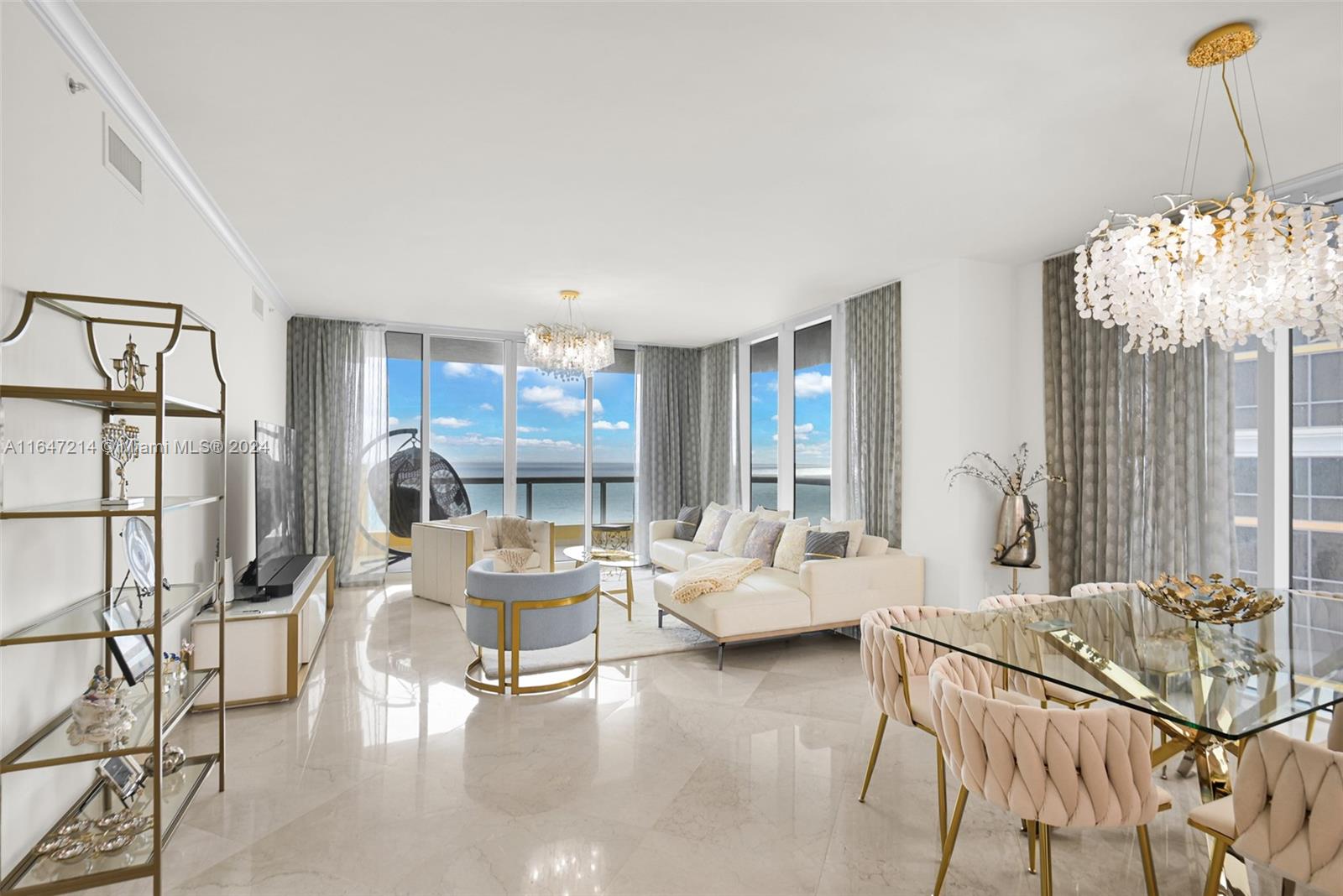 Photo 1 of 17875 Collins Ave 2206, Sunny Isles Beach, Florida, $4,100,000, Web #: 11647214