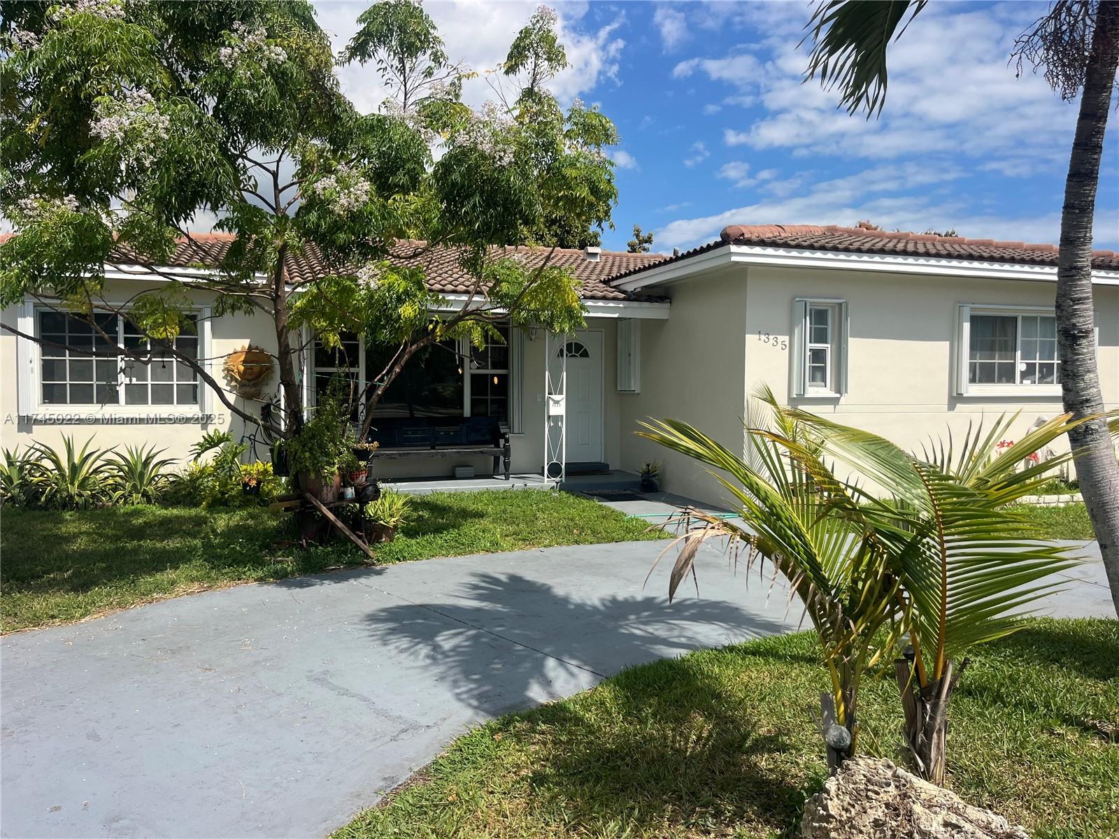 Charming and remodeled home in excellent North Miami neighborhood 3 bedrooms 2.5 baths with an excellent floor plan. Tiled throughout with open spaces, newer chef's kitchen
with wood cabinets, granite counters, gas stove, brand-new bathroom done with taste and style, new electric. Tropical yard with new fence and electric gate. Detached two-car
garage. Quality home throughout. Come see today.