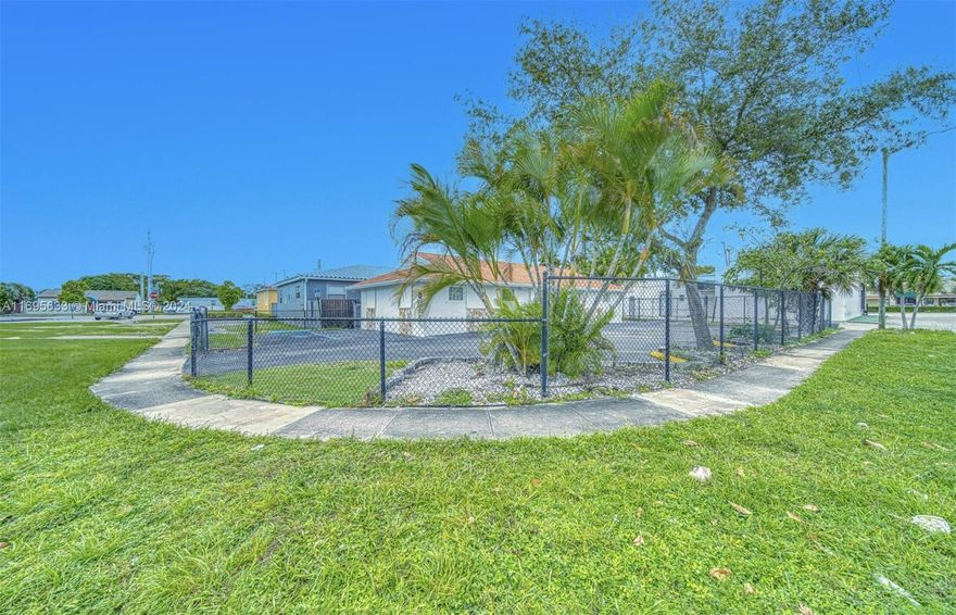 Prime Office Space in North Miami Beach- Move-in Ready! This 1,219 sqft freestanding office space offers a fantastic opportunity for businesses seeking a central, easily accessible location just a block south of NE 163rd Street. Set on a 5,652 sqft lot, the property is fully fenced for privacy and security and has 6 parking spaces for your staff and clients. The spacious floor plan includes a welcoming reception area, 3 private offices, 2 bathrooms, and a kitchen/break room, all with beautiful natural light. Whether you're in professional services or any office-related field, this space is flexible and ready for immediate use. The landlord is open to various tenants, and an HD video tour is available upon request. Call us anytime— we pick up!