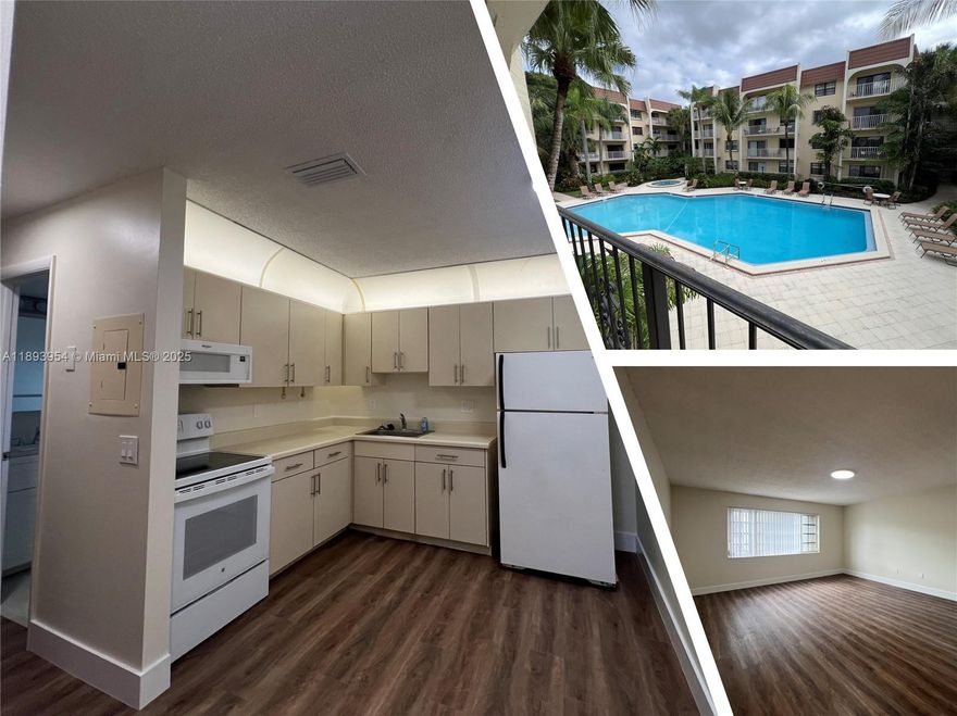 Spacious 543 sq. ft. studio, freshly painted, located in a gated community in Cutler Bay! This second-floor unit features a new bathroom vanity and a high-efficiency tankless water heater to help reduce your electric bill. The studio provides ample storage with a linen closet, a walk-in closet, and an additional closet for your convenience. It includes water, one assigned parking space, visitor parking, and access to laundry facilities. The community offers a swimming pool and is situated east of Old Cutler Road, close to Black Point Marina, supermarkets, banks, and Palmetto Bay Library. Enjoy the comfort of convenient access to nature, shops, and essential services. Easy to show!
