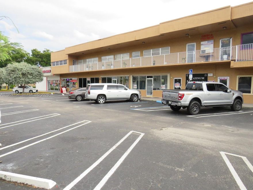 Prime Coral Springs commercial property.  Minutes from University Drive and Sawgrass Expressway.
Conveniently located near shopping with national retailers and schools. Property can be used for retail, office, church, banquet hall or medical office. Property is 100% leased and easy to show. Ample parking onsite.