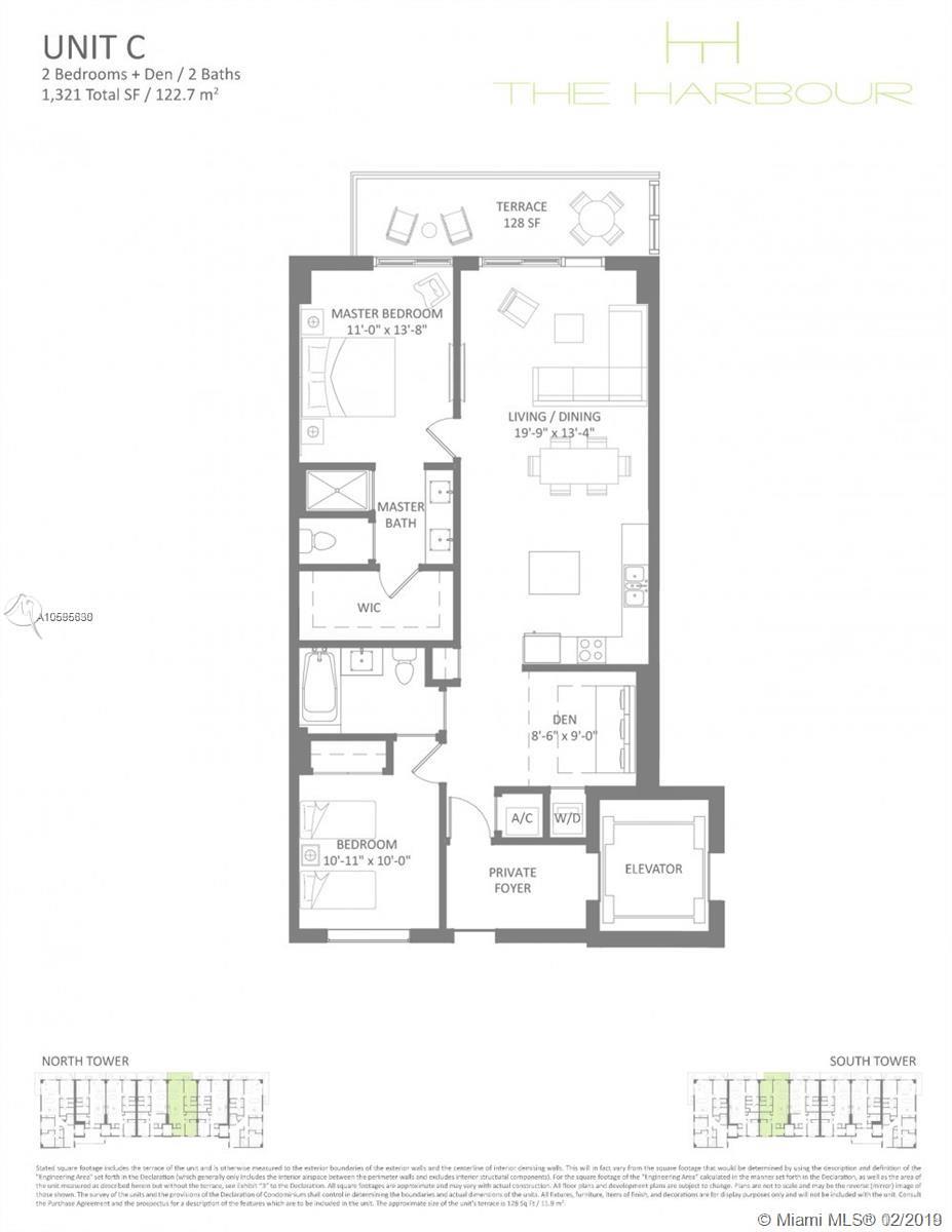The Harbour South Condo - Residential Lease