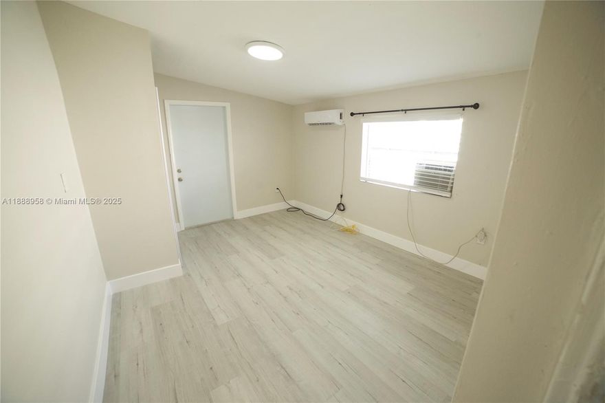 Modern efficiency/studio in nice neighborhood! Private entrance with a kitchenette with fridge, microwave and cooktop. Bedroom with a closet, luxury bathroom. Shared Common Area w/ Washer & Dryer. Easy commute to shops, restaurants, Malls, Publix, Broward College, Turnpike/441/University all very close. 600 MIN CREDIT SCORE SUBMIT ALL OFFERS TO Listing agent and include 2 Months Bank Statements, Last 2 Most Recent Paystubs Credit & Background Check RENT INCLUDES UTILITIES: Contact Listing Agent for Showings