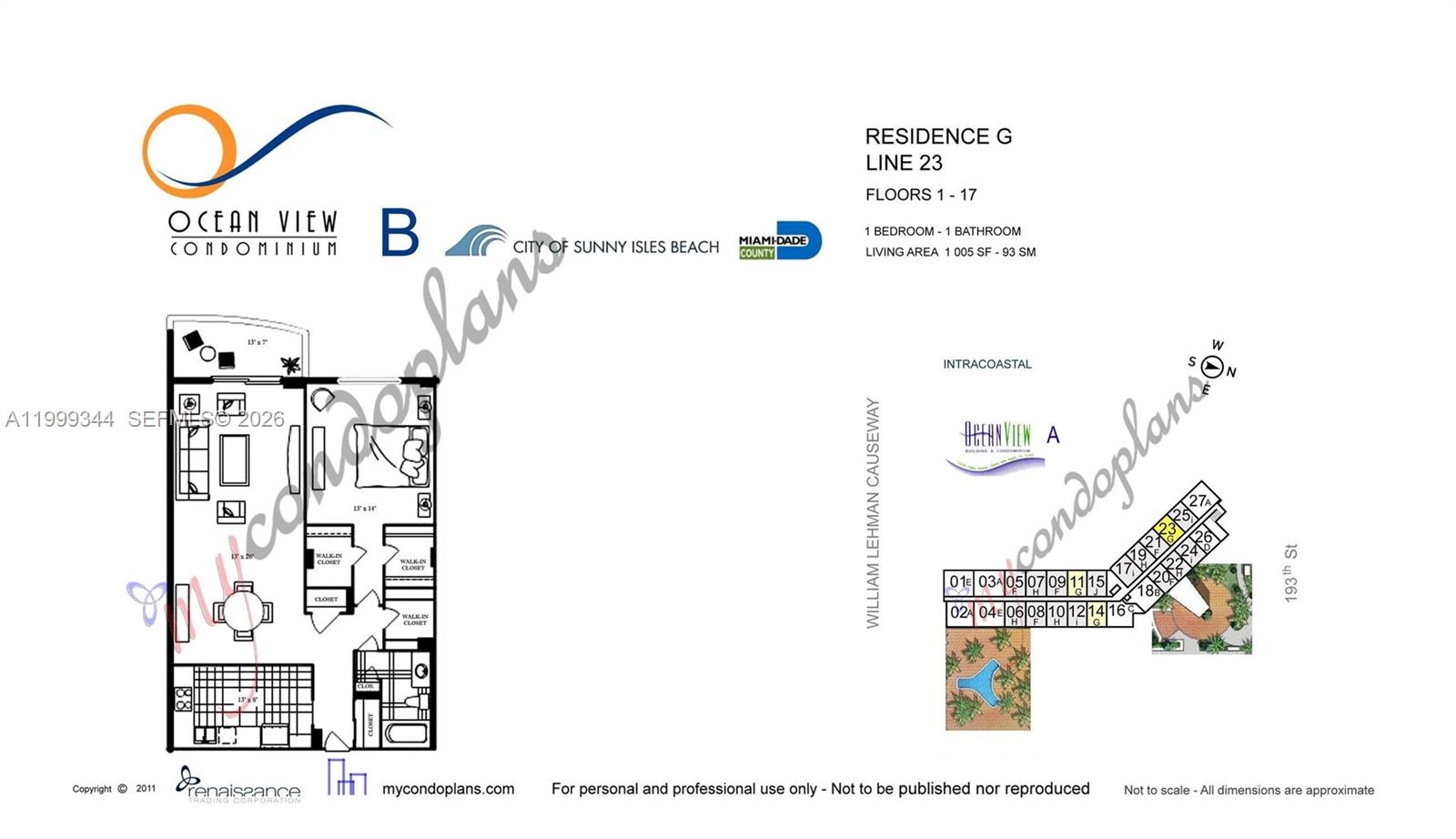OCEANVIEW BUILDING B COND - Residential Lease