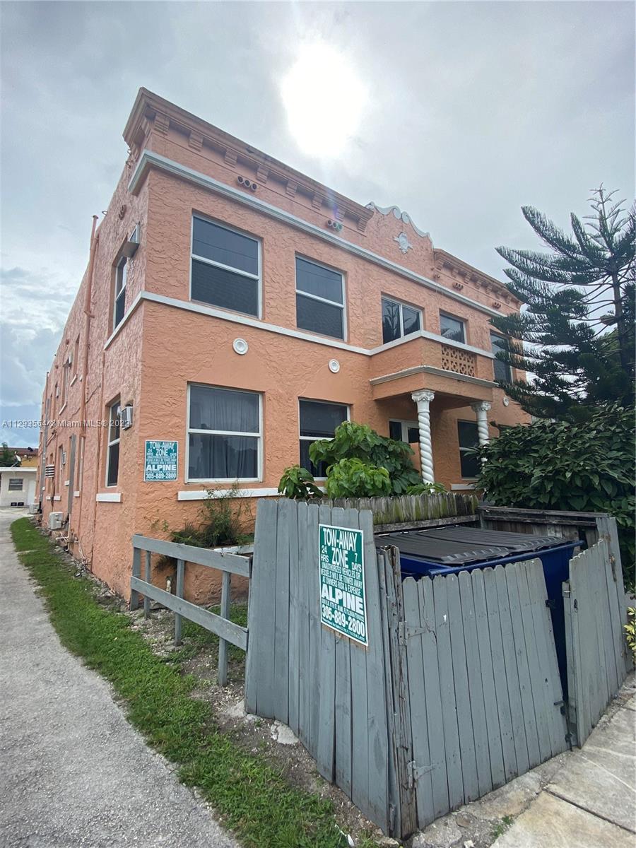 10 UNIT BUILDING IN LITTLE HAVANA BLOCKS AWAY FROM CALLE 8 AND BALL AND CHAIN. New impact windows, new electrical and new plumbing. Building has 5 parking spaces, coin washer and dryer machine and some new mini splits and wall air-conditioning units. This building has a violation of ''work done without a permit'', please contact listing agent for the details or go to the city of Miami. Property is sold ''AS IS''. Property zoning allows you to do AIRB&B. Six of the units are remodel, 2 are semi-remodel and 2 are original. Don't miss the opportunity...will not last on the market. Owner Financing option, ask listing agent for the terms. All tenants are month to month. Request video of the inside of the units.