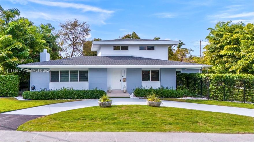 Welcome to your Coconut Grove sanctuary! Exquisitely renovated throughout, this home is an entertainer’s dream with multiple indoor/outdoor living spaces for the ultimate year-round enjoyment. The interiors feature custom Italkraft cabinetry, Sub-Zero/Wolf appliances, 1st-floor primary suite with large walk-in closet and well-appointed bath. Set on a generous 10k sqft corner lot, this property also boasts an incredible outdoor kitchen, 2 car garage and brand new roof. Walk to Coconut Grove's parks, boutiques and dining. Don't miss this chance to own a forever oasis in the heart of Miami's most coveted neighborhood!