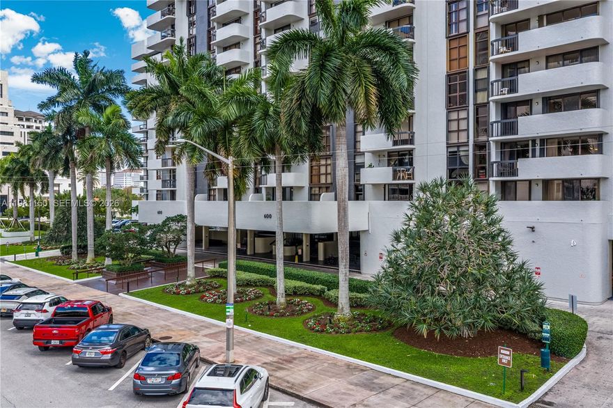 Spacious and well-maintained 2-bedroom, 2.5-bath residence on the 12th floor in the heart of Coral Gables, offering 1,411 SF of comfortable living space. This north-facing unit features two ensuite bedrooms, including a generous primary suite with a walk-in closet. While the interiors are dated, the unit is clean, bright,  and with an exceptionally roomy kitchen boosting with new SS appliances. Enjoy a private balcony with charming views of downtown Coral Gables.  The building is currently undergoing interior updates, while the Olympic-sized heated pool renovation has already been completed. Residents also enjoy a large pool deck, fitness center, social room, billiard and card rooms, and convenient bike storage.  Ideally located with trolley service right at your doorstep and just minutes from Miracle Mile, the Biltmore Hotel, Venetian Pool, Coral Gables Country Club, and more—this is a fantastic opportunity to live in one of Miami’s most desirable neighborhoods.  Washer & dryer in the unit.