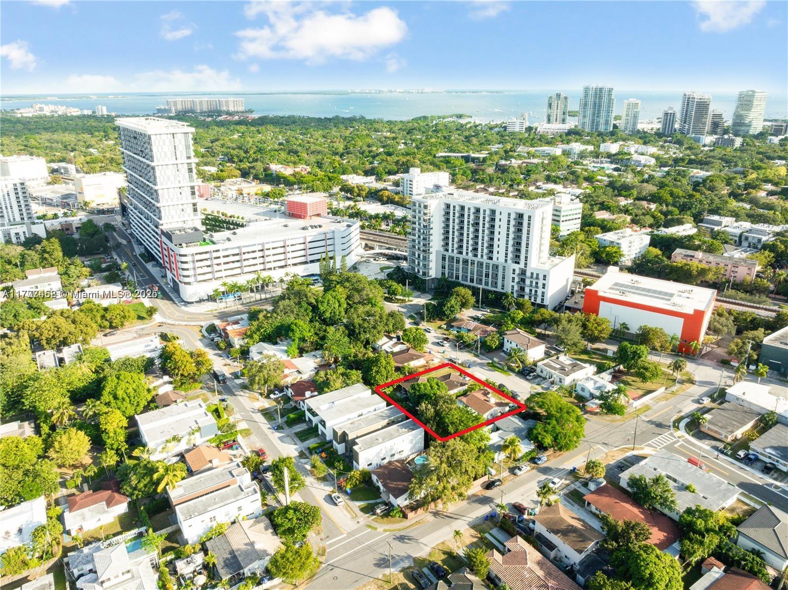 Prime redevelopment directly along The Underline, "GROVE CHIC RESIDENCE". The offering is comprised of (1) single-family home & 1 duplex totaling +/- 14,000 feet of land. The lot(s) assemblage allows 50 units via Live Local on (5) floors reducing parking by 80-85%. This development could deliver the Highest & Best Use as a boutique condo building or a more traditional rental building. The lots benefit from favorable T4-L zoning. The property sits in the TOD (transit orient development boundary) allowing for even greater density and intensity and a complete elimination of parking requirements. The property abuts the underline directly to the South. In our analysis, the highest and best use is as redevelopment for a mixed-use project with anywhere from 50 to 60 units on 5-6 stories.