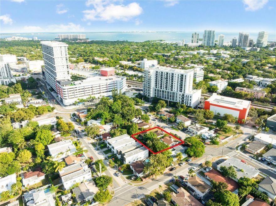 Prime redevelopment directly along The Underline, "GROVE CHIC RESIDENCE". The offering is comprised of (1) single-family home & 1 duplex totaling +/- 14,000 feet of land. The lot(s) assemblage allows 50 units via Live Local on (5) floors reducing parking by 80-85%. This development could deliver the Highest & Best Use as a boutique condo building or a more traditional rental building. The lots benefit from favorable T4-L zoning. The property sits in the TOD (transit orient development boundary) allowing for even greater density and intensity and a complete elimination of parking requirements. The property abuts the underline directly to the South. In our analysis, the highest and best use is as redevelopment for a mixed-use project with anywhere from 50 to 60 units on 5-6 stories.