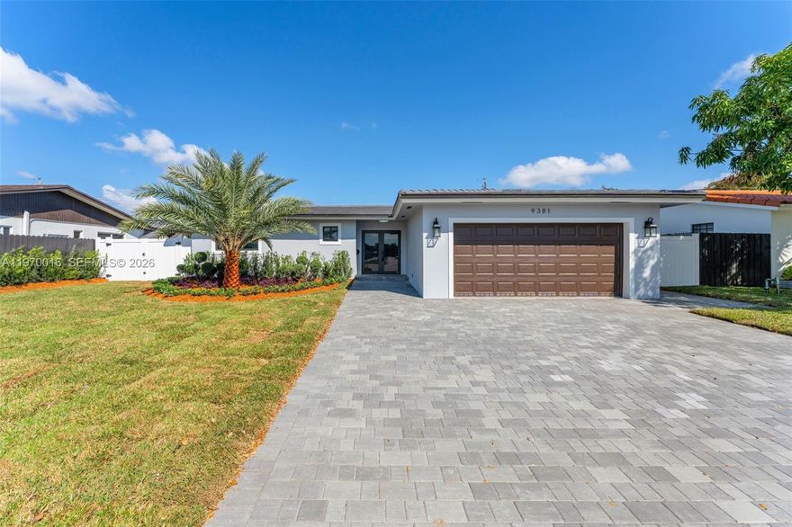 DARLINGTON MANORS BEST, NO EXPENSE WAS SPARED ON THIS TOTALLY REMODELED 4 BED 3 BATH 2 CAR GARAGE SINGLE FAMILY HOME. **PROPERTY IS OVER 2K SQ FT OF LIVING AREA** THIS HOME FEATURES A BRAND NEW FLAT TILE ROOF, BRAND NEW IMPACT WINDOWS AND DOORS, PORCELAIN FLOORS THROUGHOUT, BRAND NEW KITCHEN WITH QUARTZ COUNTERTOPS, LARGE ISLAND WITH ALL BRAND NEW STAINLESS STEEL APPLIANCES, BRAND NEW PVC PLUMBING, BRAND NEW BATHROOMS ALL WITH OVERSIZED SHOWERS, BRAND NEW PROFESSIONAL LUSH LANDSCAPING WITH A BRAND NEW WELL AND IRRIGATION SYSTEM, FRESHLY PAINTED INSIDE AND OUT, BRAND NEW CENTRAL A/C, LARGE BEDROOMS ALL WITH CALIFORNIA CLOSETS,BRAND NEW PAVERED DRIVEWAY, HIGH HAT LIGHING THROUGHOUT, LARGE LOT WITH ROOM TO BUILD A POOL OR PARK BOAT/RV ON THE SIDE. FANTASTIC LOCATION CENTRALLY LOCATED MINUTES AWAY FROM THE PALMETTO/TURNPIKE, PLUS MUCH MORE! HURRY CALL NOW FOR LB COMBO, THIS PROPERTY IS VACANT AND EASY TO SHOW!