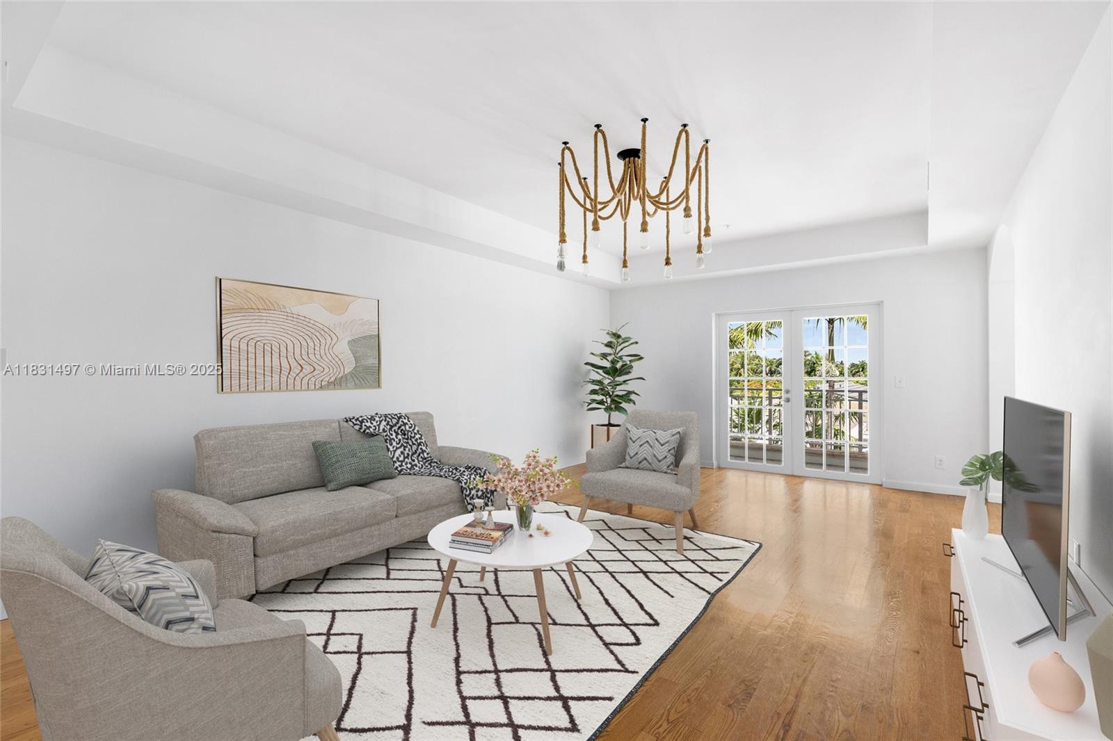 The only 4BR/4BA lower penthouse-style townhome available in the sought-after Sunset Harbour neighborhood. This two-story residence is filled with natural light and fresh air, offering views of the Sunset Islands. Features 6 private balconies with direct access from every room for seamless indoor-outdoor living. Includes two side-by-side parking spaces. Steps from Fresh Market, Publix, and the scenic bayfront boardwalk along the Intracoastal. Available for move-in October 1st 2025.