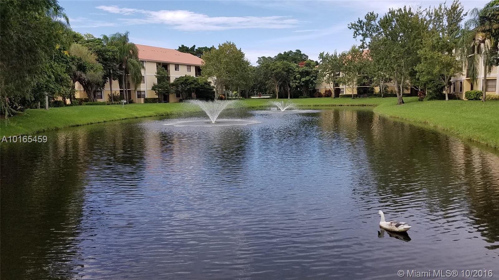 COZY 2/2 IN PLANTATION OVERLOOKING THE POOL, LOOKS GORGEOUS! PORCELANATTO FLOORS THROUGHOUT. WOOD CABINETRY IN THE KITCHEN, STAINLESS STEEL APPLIANCES WITH GRANITE COUNTERS. HIGH CEILINGS IN LIVING/ DINING AREA. CONDO IS CLOSE TO SAWGRASS MALL, SHOPS, RESTAURANTS, AND MORE. WON'T LAST! AVAILABLE NOV 20TH 2016.