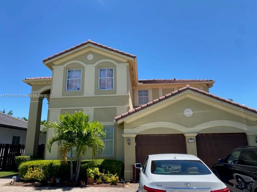 Elegance, luxury and style are found in this exquisite 4 bedrooms 3 bathrooms property in a quiet, family-oriented community. The house boasts a supersize master bedroom with huge walking closets. Upgraded kitchen countertops sitting next to a formal dining room and across from huge family room overlooking a large backyard with beautiful pool circled by a garden filled with tropical fruits. Great elementary school at walking distance from the house and immediate access to I75 and the Florida turnpike. Rightly price for the particular buyer who wants to call this home. No Association or maintenance fee whatsoever
