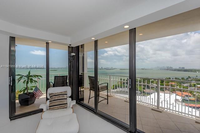 Step into this beautifully renovated 2 bed / 2 bath condo on the 17th floor of The Towers of Quayside! Enjoy stunning panoramic views of the bay and canal from your private balcony. This spacious 1,268 SF unit features marble and ceramic floors, a sleek open layout, and abundant natural light. The updated interior offers modern finishes and a move-in ready feel. Resort-style amenities include 8 tennis courts, marina, spa, pools, gym, restaurant, valet, and 24/7 security. One of the best values in the building! Prime location near Miami Beach, Midtown, and Aventura.
