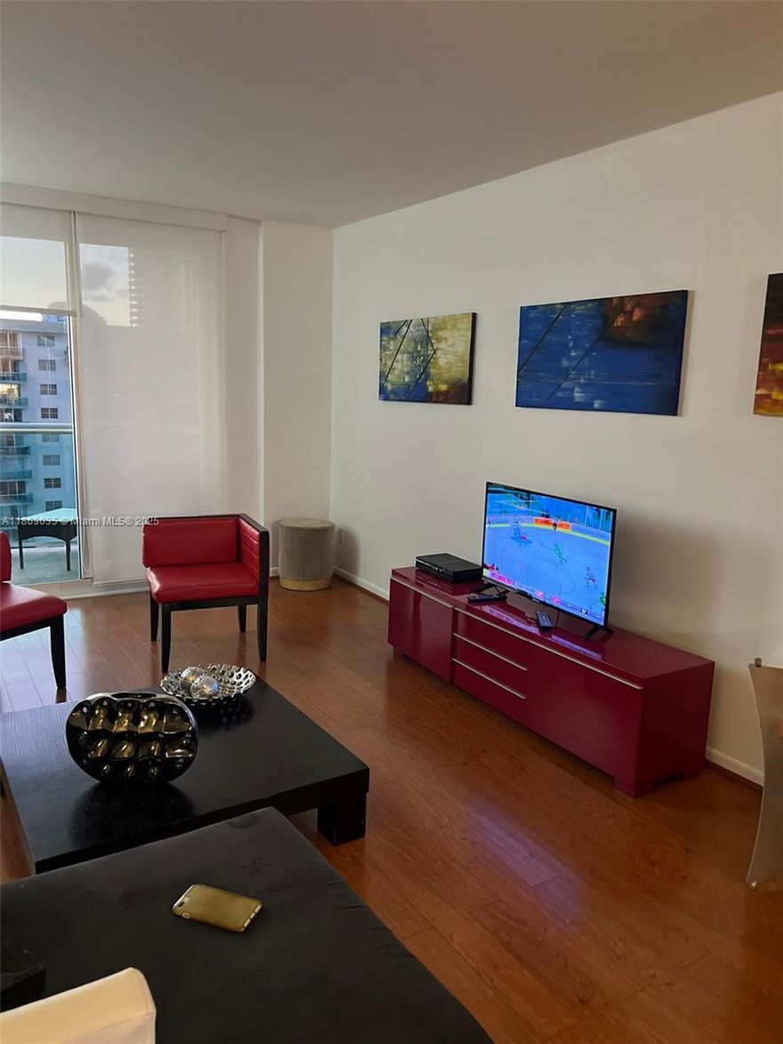 Beautiful fully furnished 2 bedroom 2 bathroom  apartment in Oceanview Building B.Stunning views of the intercoastal .2 walk-in  closets in master bedroom,1 walk-in closer in secondary bedroom.Open kitchen layout,kitchen,fullystocked.Rent includes water,internet,basec cable & 1 assigned and covered parking spot.For showings please call listing agents with 24hr notice!!This unit is rented $3100 until Sept,2025,Great opportunity for investments.