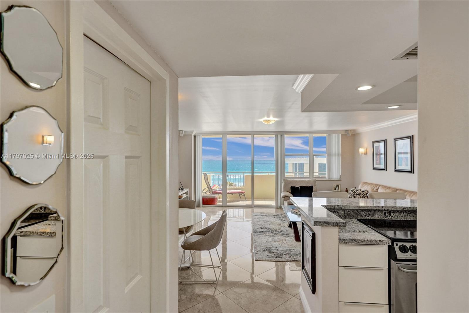 Rental Property at 3180 S Ocean Dr 415, Hallandale Beach, Broward County, Florida - Bedrooms: 1 
Bathrooms: 2  - $2,800 MO.