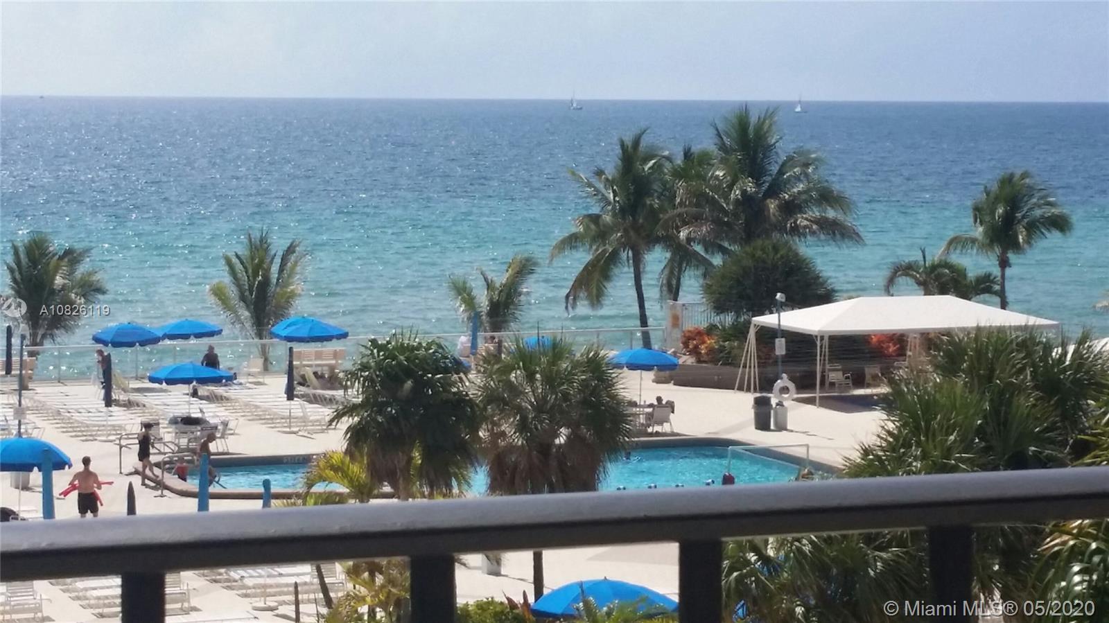 BEST DEAL DIRECT OCEAN VIEW EVERY ROOM! Wake up to the stunning unobstructed direct ocean views from this larger floor plan. This one-bedroom unit located in a prestigious Parker Plaza Estates features new kitchen with new appliances, neutral tile floors, large walk-in closet, hurricane impact windows and large balcony. Maintenance includes A/C, cooking gas and basic cable. A well-managed full-service building is truly one of a kind: 24/7 security, concierge, valet parking, heated pool and spa, remodeled gym, card room, game room, convenience store/cafe. Centrally located close to fine dining, malls, Gulf stream Village, Aventura Mall, Bal Harbour and major airports. EASY TO SHOW.