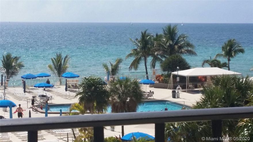BEST DEAL DIRECT OCEAN VIEW EVERY ROOM! Wake up to the stunning unobstructed direct ocean views from this larger floor plan. This one-bedroom unit located in a prestigious Parker Plaza Estates features new kitchen with new appliances, neutral tile floors, large walk-in closet, hurricane impact windows and large balcony. Maintenance includes A/C, cooking gas and basic cable. A well-managed full-service building is truly one of a kind: 24/7 security, concierge, valet parking, heated pool and spa, remodeled gym, card room, game room, convenience store/cafe. Centrally located close to fine dining, malls, Gulf stream Village, Aventura Mall, Bal Harbour and major airports. EASY TO SHOW.